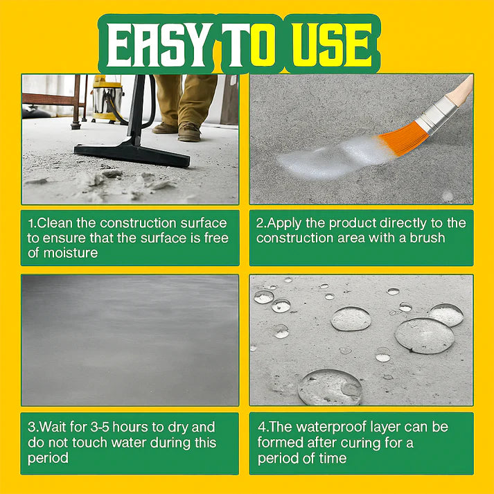 Transparent Waterproof Glue Plus Brush
